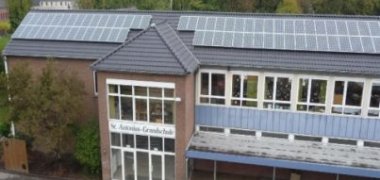 Photovoltaic system on the St. Antonius elementary school