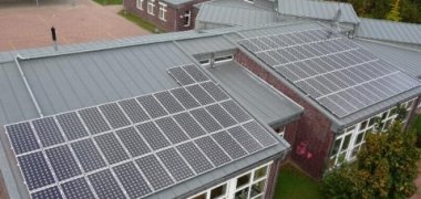 Fotovoltaïsch systeem op het familiecentrum Sternschnuppe